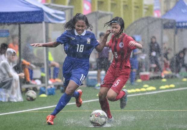 ทีมฟุตบอลหญิงทีมชาติไทย U14  แชมป์จากฮ่องกง