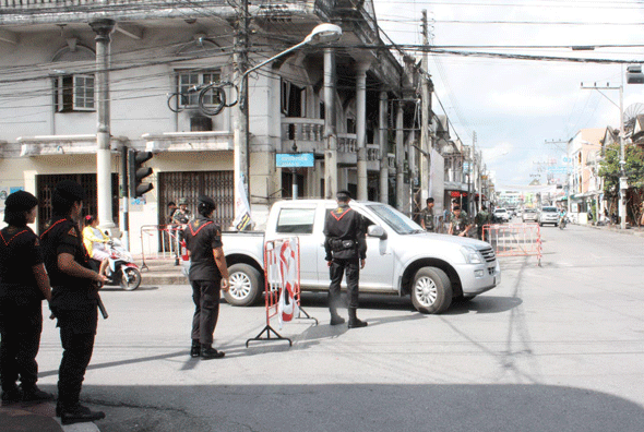 ยะลาจัดระบบเซฟตี้โซนป้องกันคาร์บอมซ้ำ